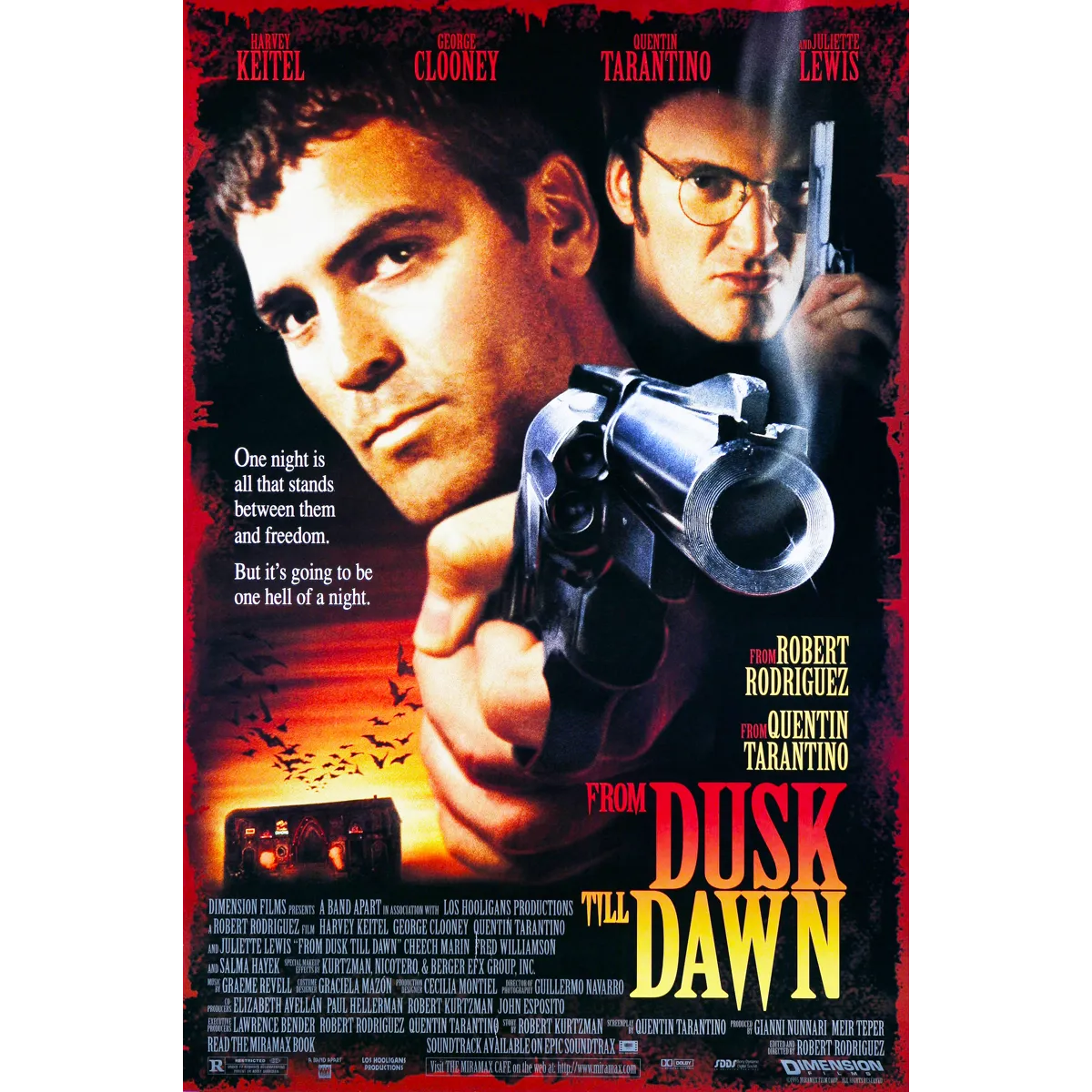 From Dusk Till Dawn (1996) George Clooney Quentin Tarantino