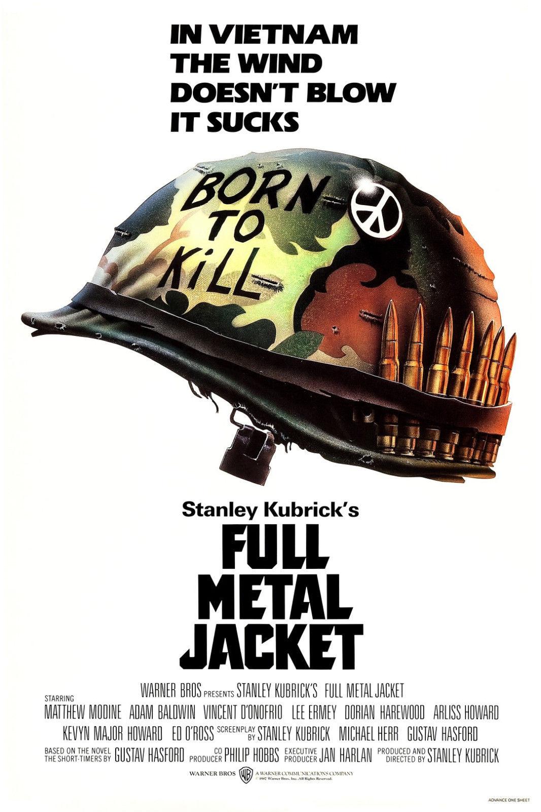 Full Metal Jacket (1987) Adam Baldwin Lee Ermey Stanley Kubrick