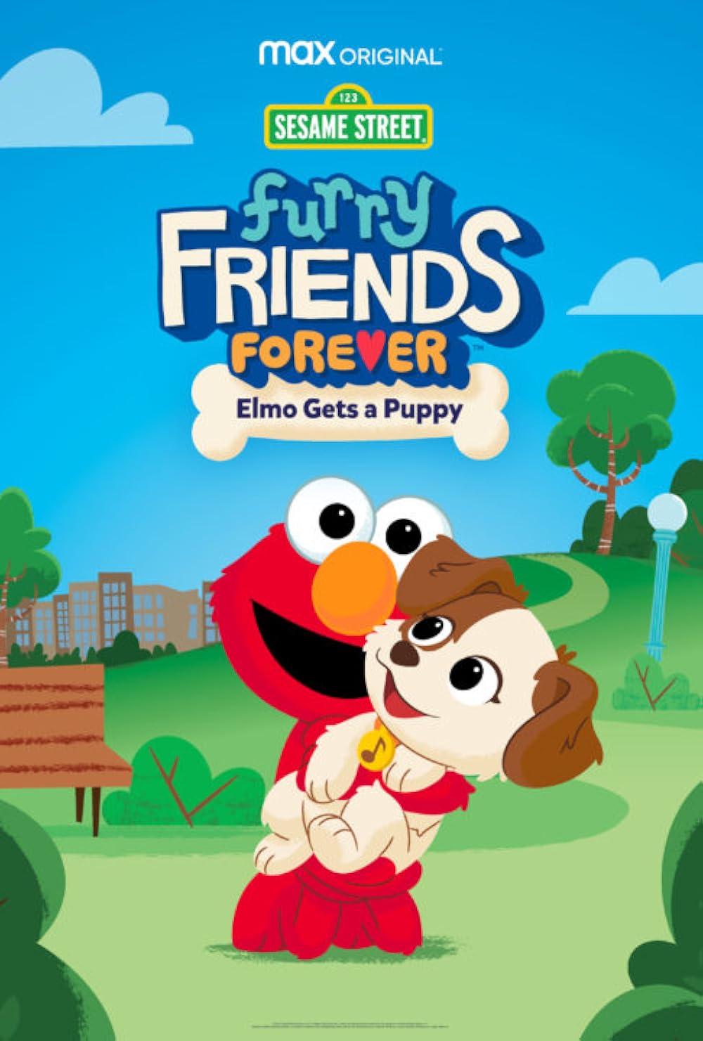 Furry Friends Forever - Elmo Gets A Puppy (2021)