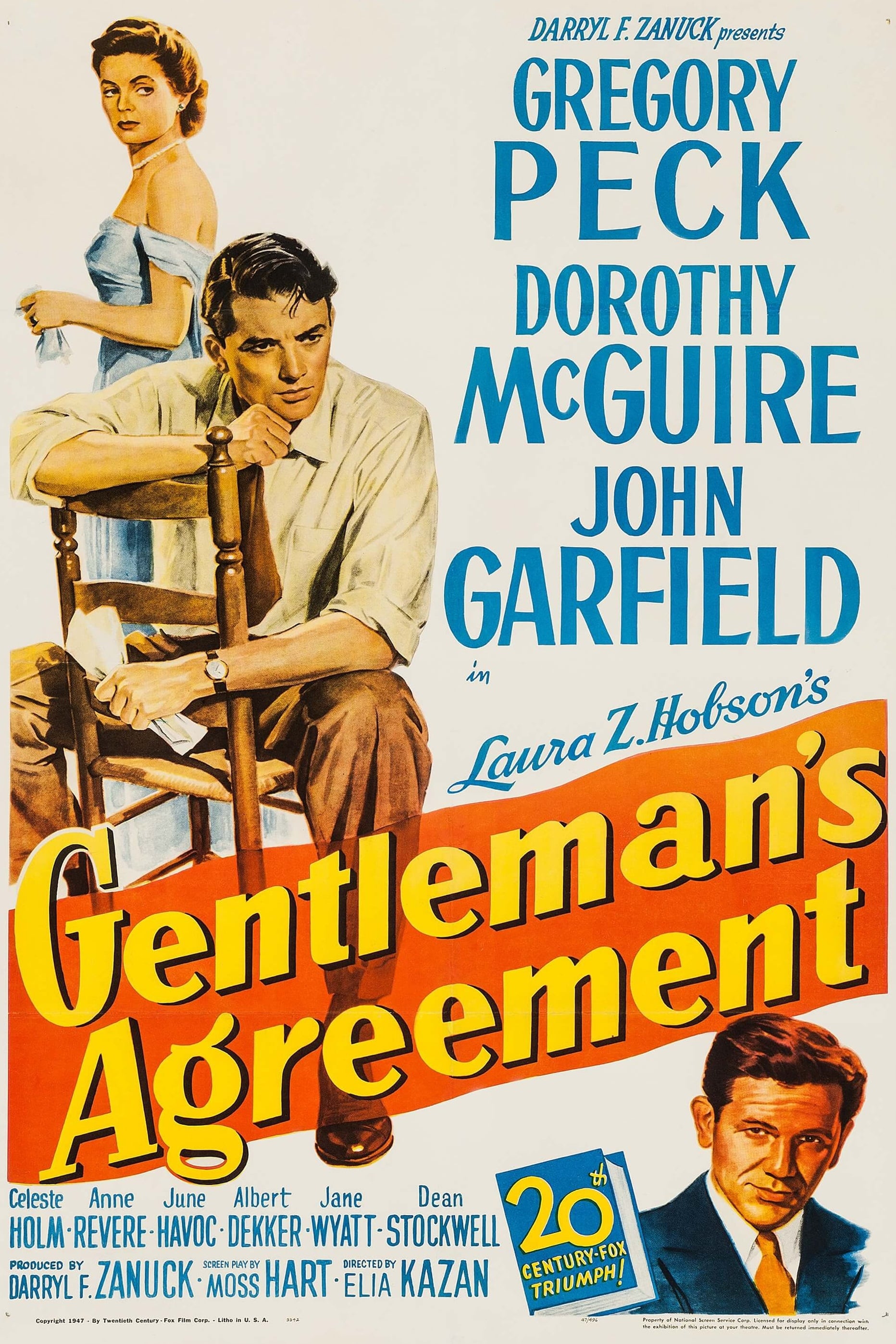 Gentleman's Agreement (1947) Gregory Peck