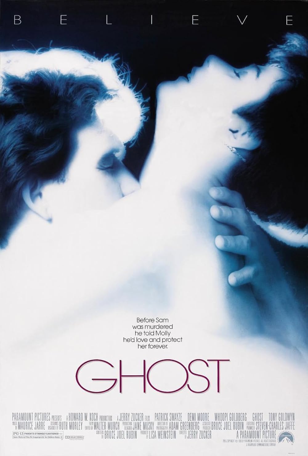 Ghost (1990) Patrick Swayze Demi Moore Whoopi Goldberg