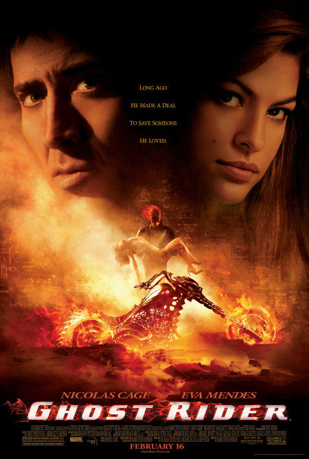 Ghost Rider (2007) Nicolas Cage Eva Mendes