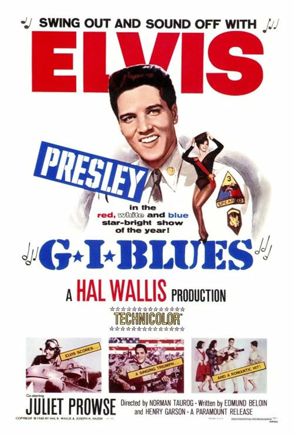 GI Blues (1960) Elvis Presley Juliet Prowse