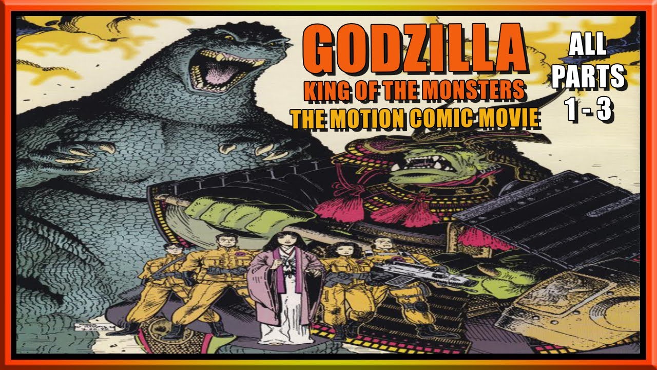 Godzilla Color Special Motion Comic On DVD