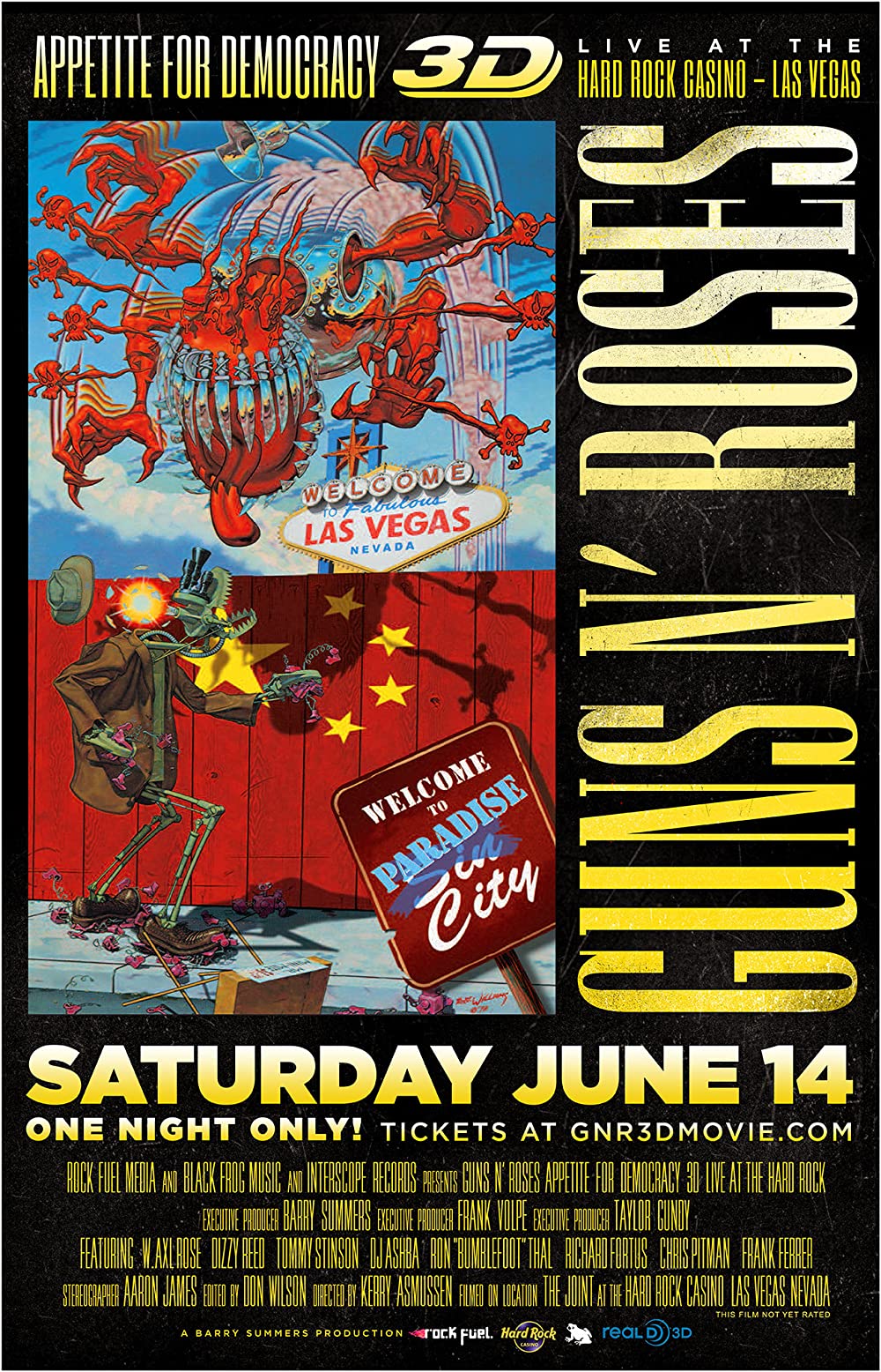 Guns N' Roses - Appetite For Democracy (2014)