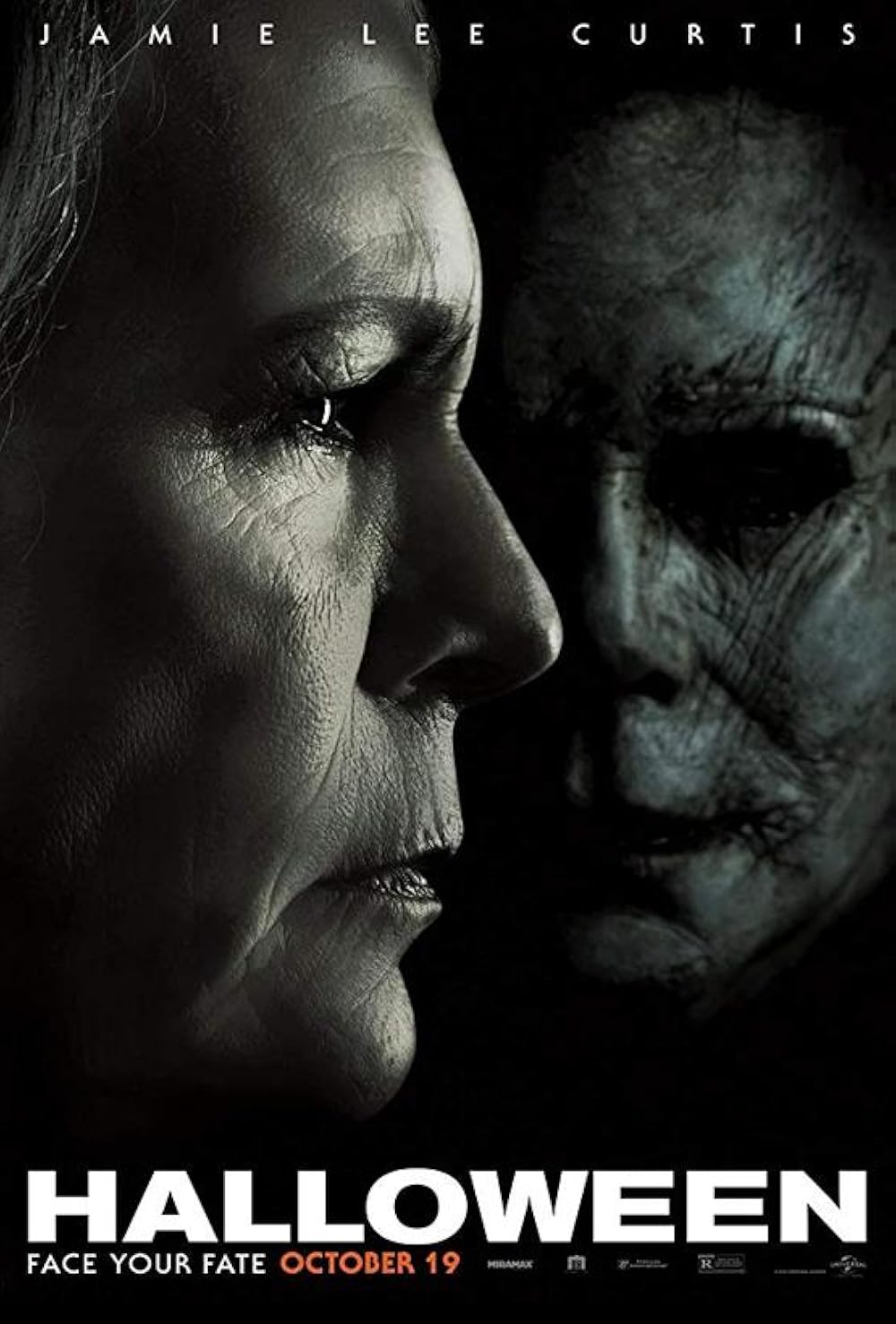 Halloween (2018) Michael Myers Jamie Lee Curtis