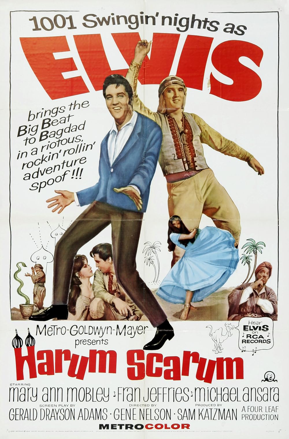 Harum Scarum (1965) Elvis Presley Mary Ann Mobley