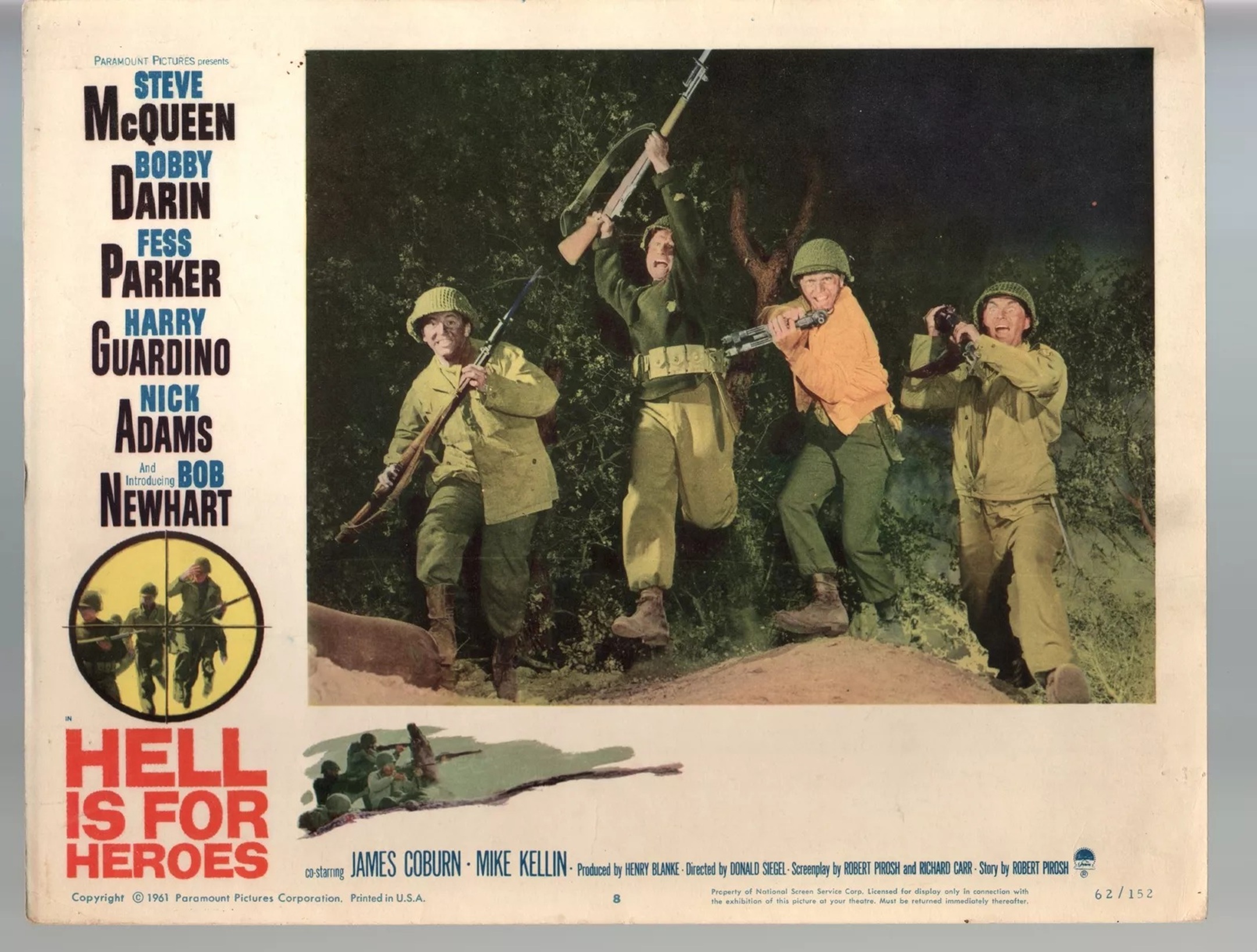 Hell Is For Heroes (1962) Steve McQueen
