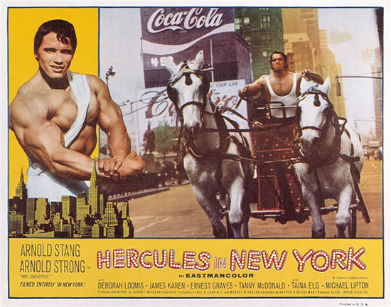 Hercules In New York (1970)