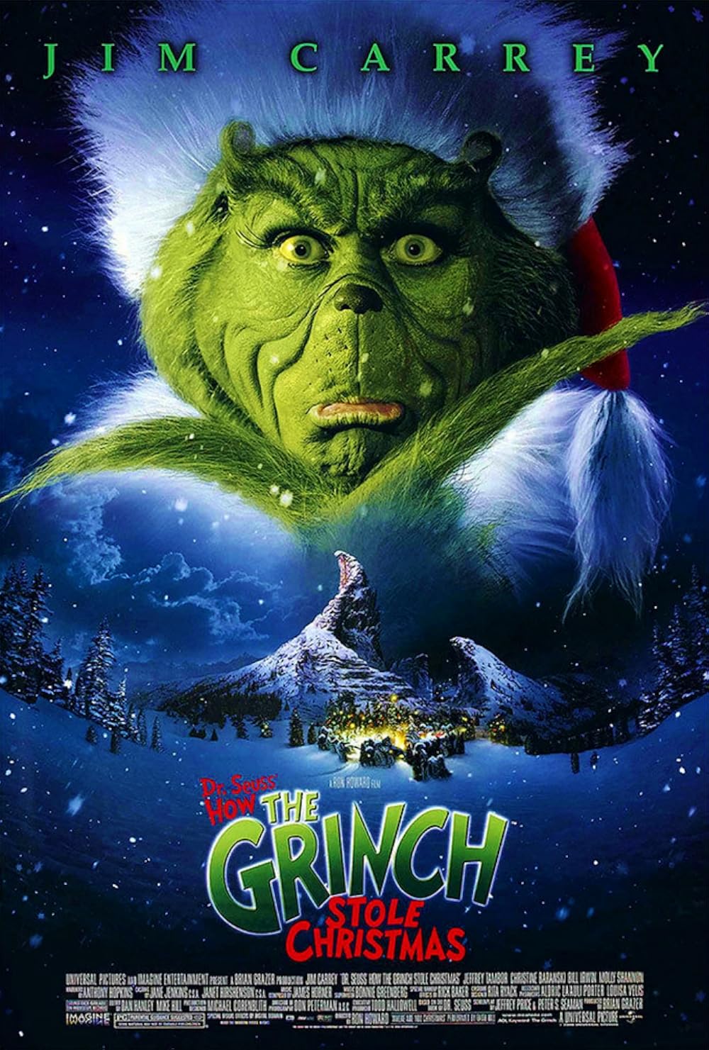 How The Grinch Stole Christmas (2000) Jim Carrey
