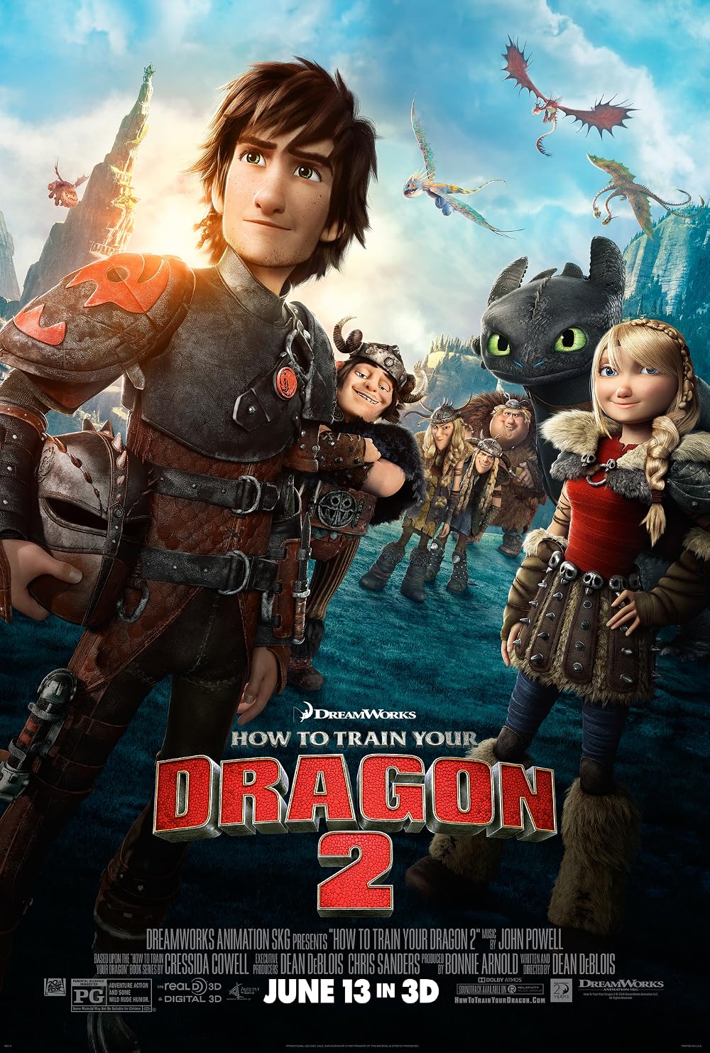How To Train Your Dragon 2 (2014)