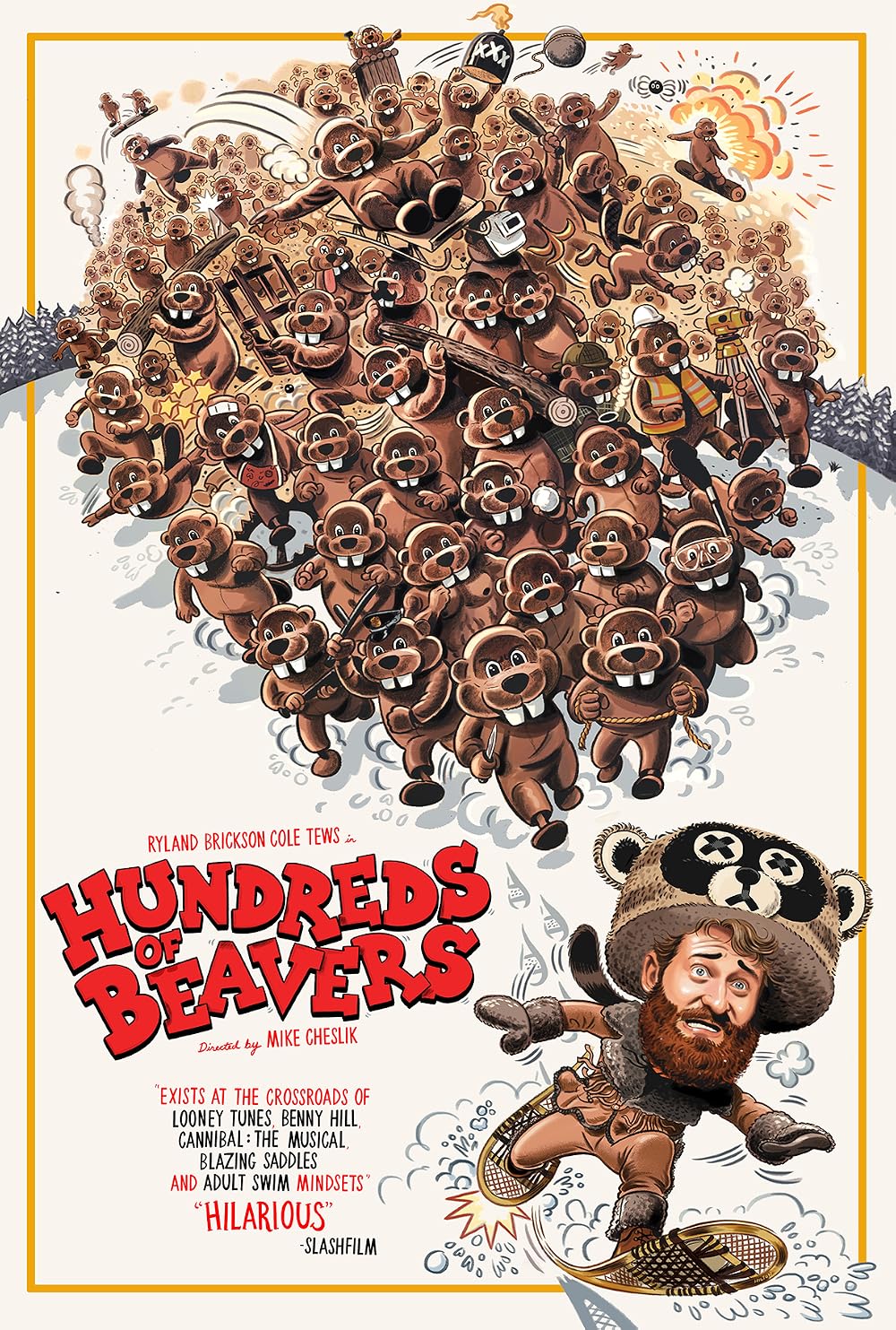 Hundreds Of Beavers (2022)