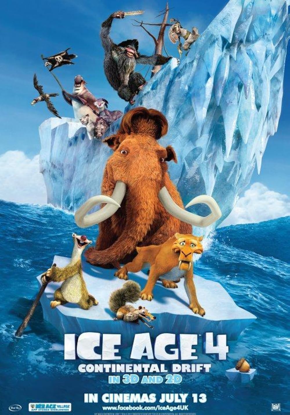 Ice Age - Continental Drift - Scrat Got Your Tongue (2012)
