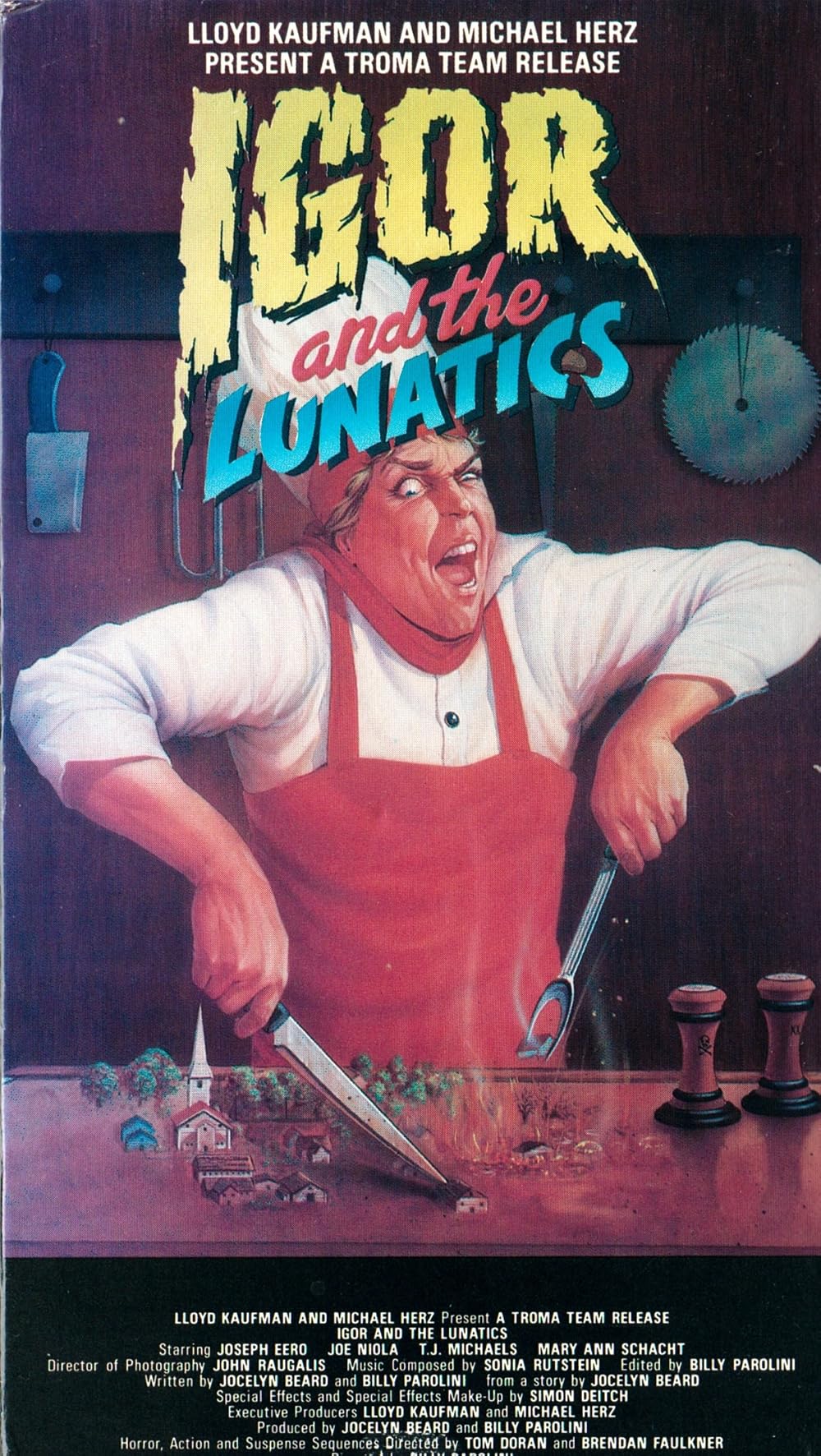 Igor and the Lunatics (1985) Troma Lloyd Kaufman