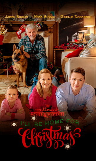 I'll Be Home For Christmas (2016) James Brolin Mena Suvari