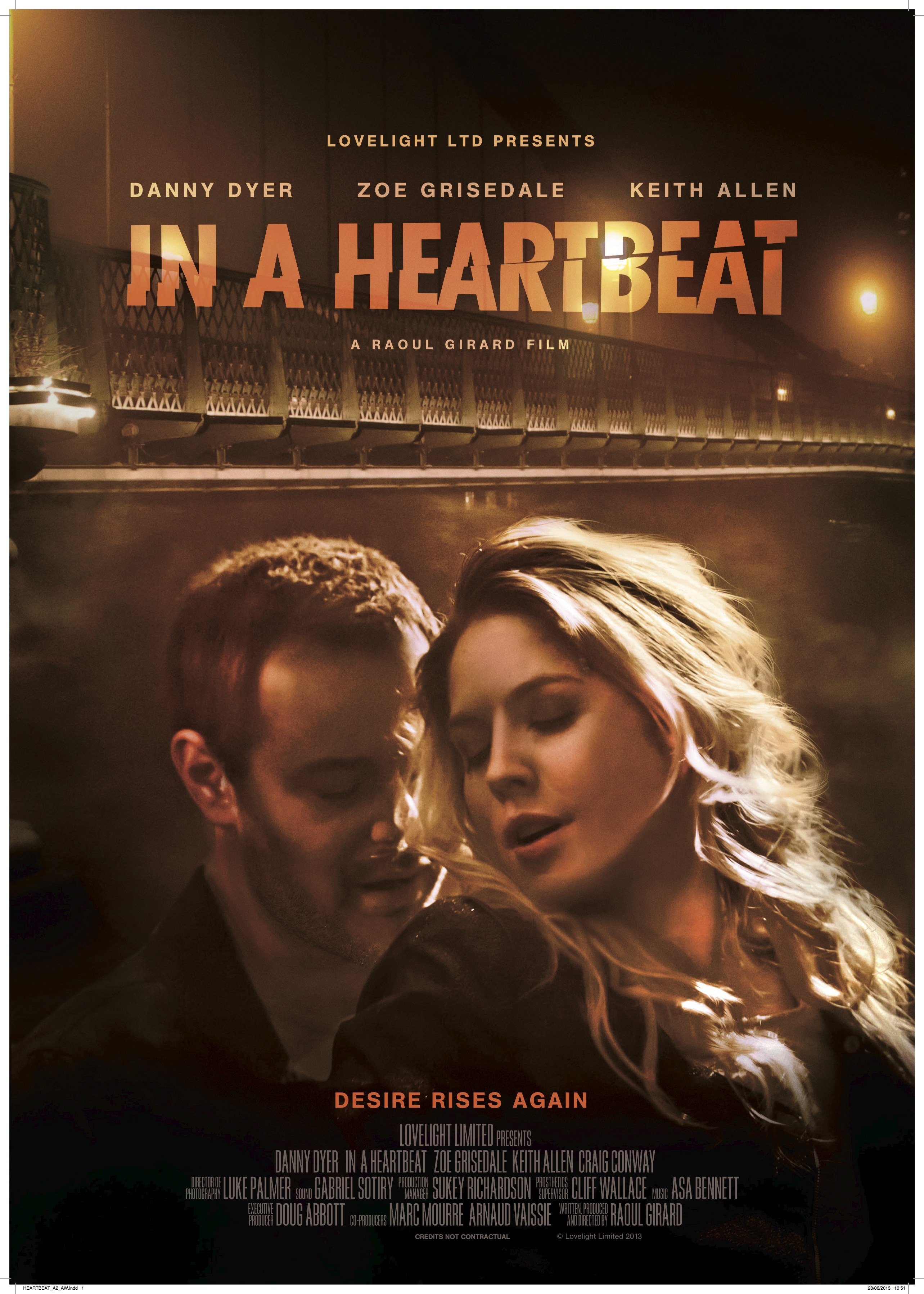 In A Heartbeat (2014) Danny Dyer Keith Allen Zoe Grisedale