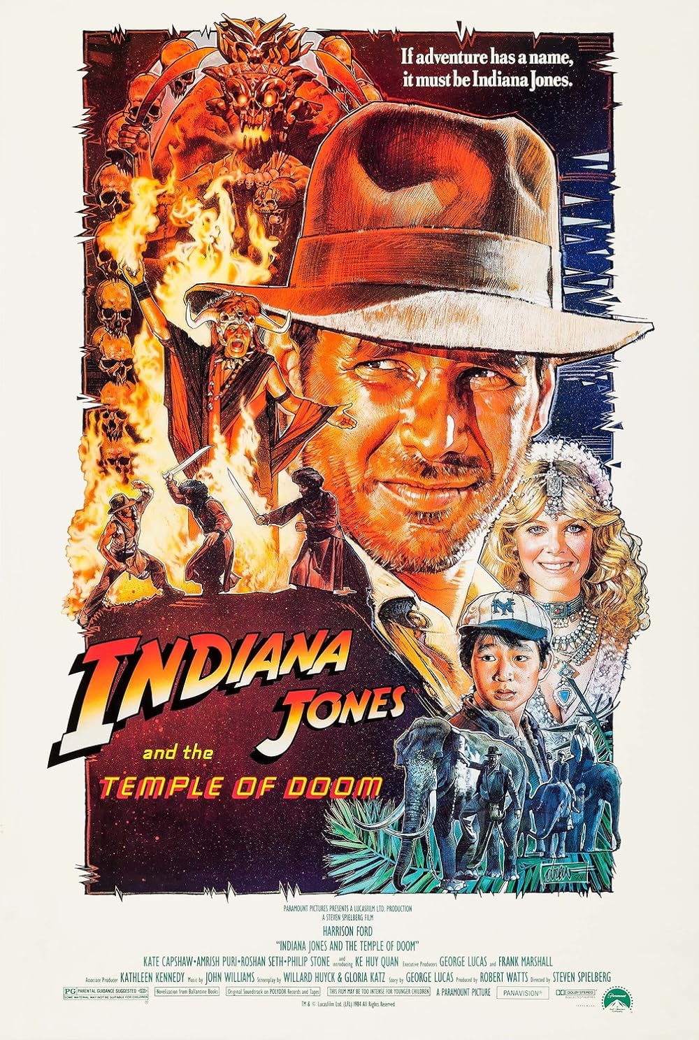 Indiana Jones and the Temple of Doom (1984) Harrison Ford