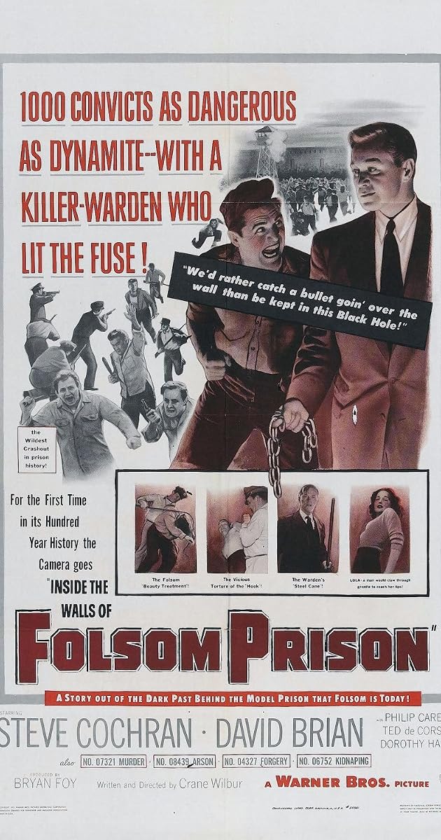 Inside The Walls Of Folsom Prison (1951) Steve Cochran