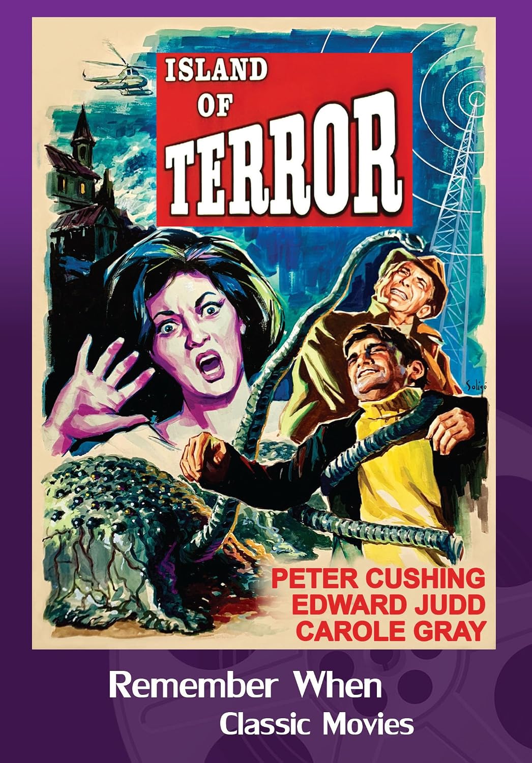 Island of Terror (1966) Peter Cusing Edward Judd Carole Gray
