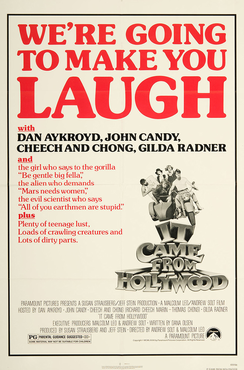 It Came From Hollywood (1982) Cheech Martin Tommy Chong