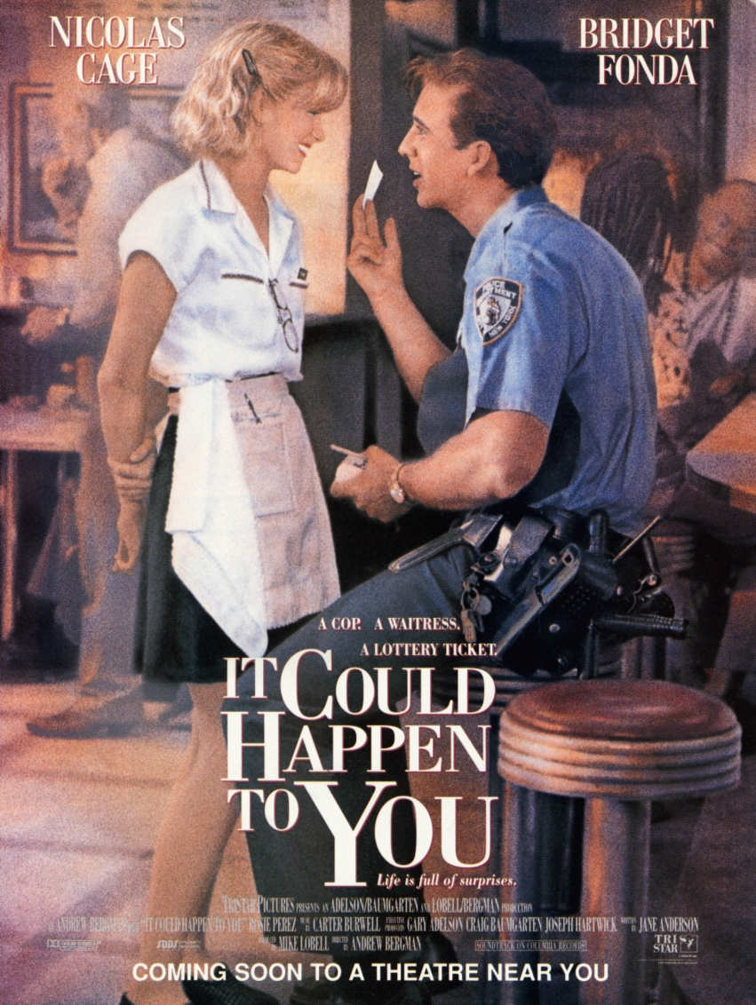 It Could Happen To You (1994) Nicolas Cage Bridget Fonda