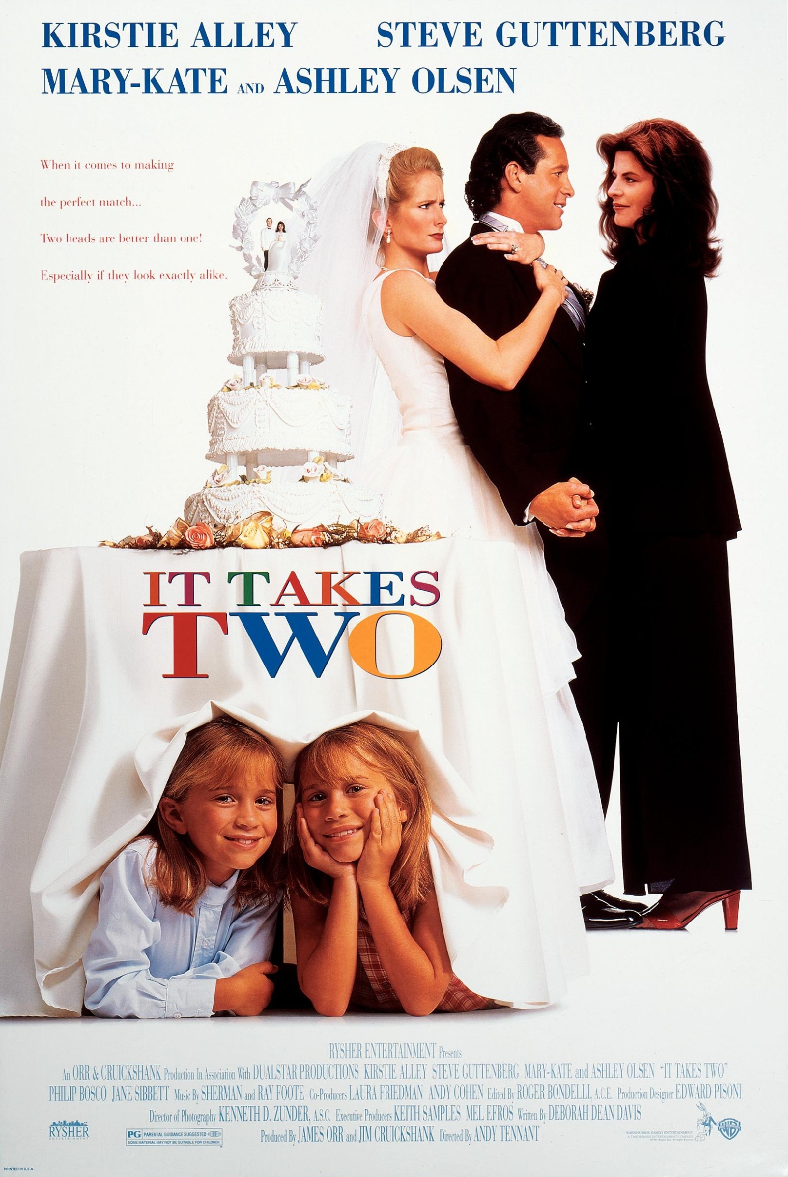 It Takes Two (1995) Mary-Kate Ashley Olsen Steve Guttenberg Kristie Alley