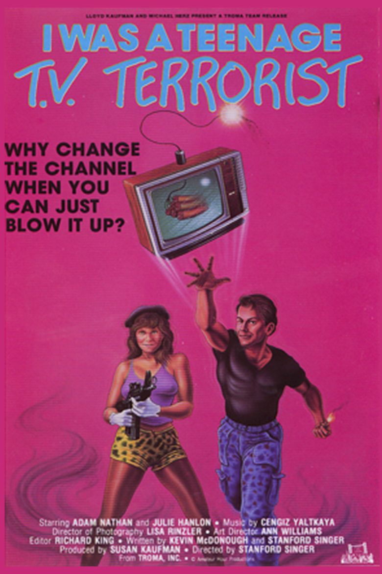 I Was A Teenage TV Terrorist (1985) Troma Lloyd Kaufman
