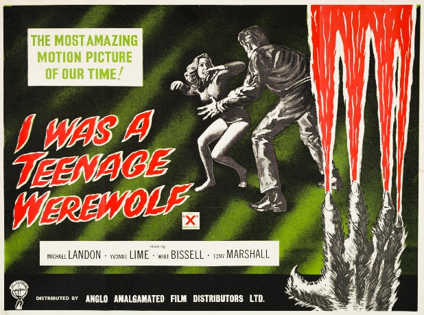 I Was A Teenage Werewolf (1957) Michael Landon Whit Bissell Tony Marshall