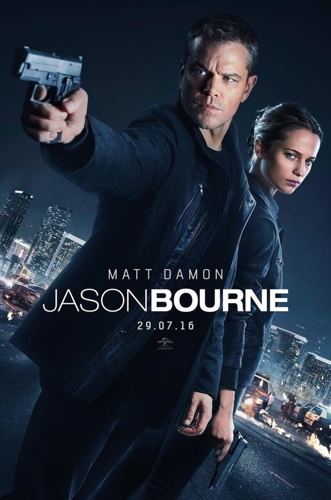 Jason Bourne (2016) Matt Damon