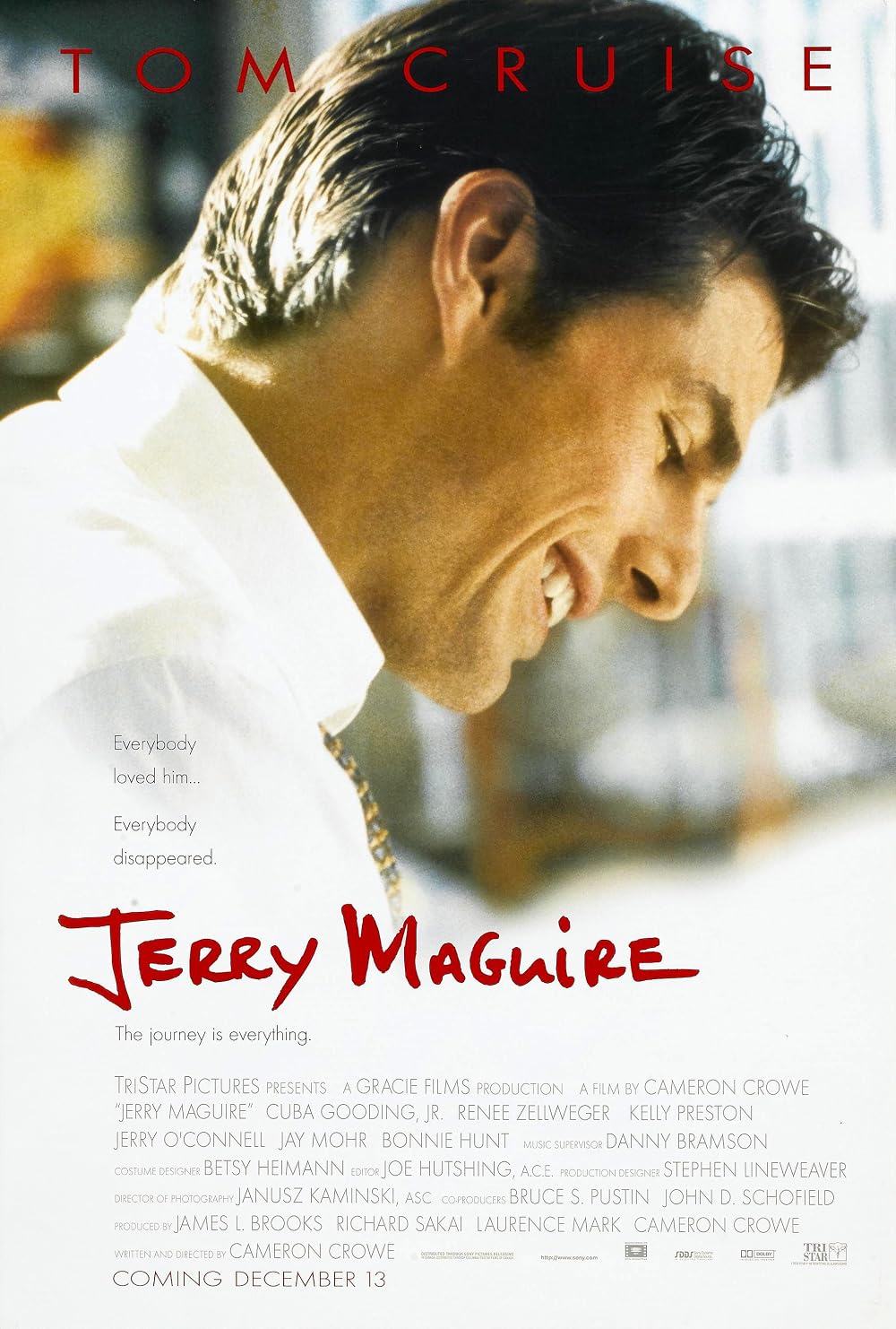 Jerry Maguire (1996) Tom Cruise Renee Zilweger