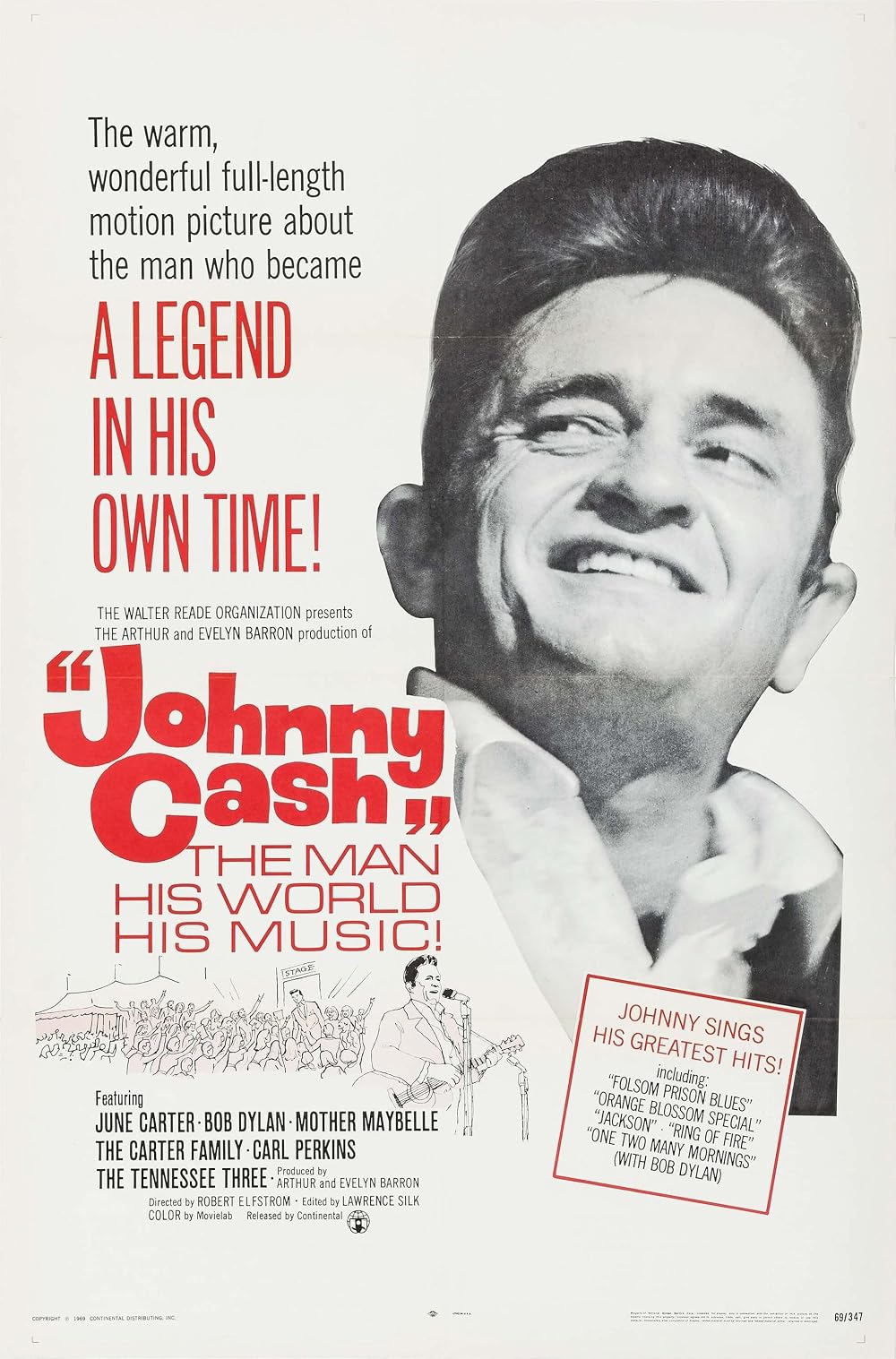 Johnny Cash - The Man His World His Music (1969)