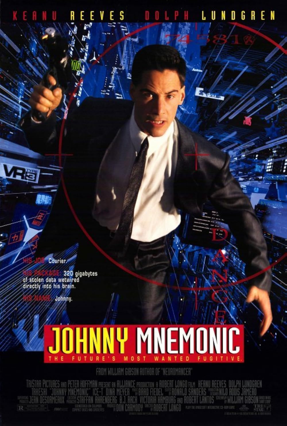 Johnny Mnemonic (1995) Keanu Reeves Dolph Lundgren