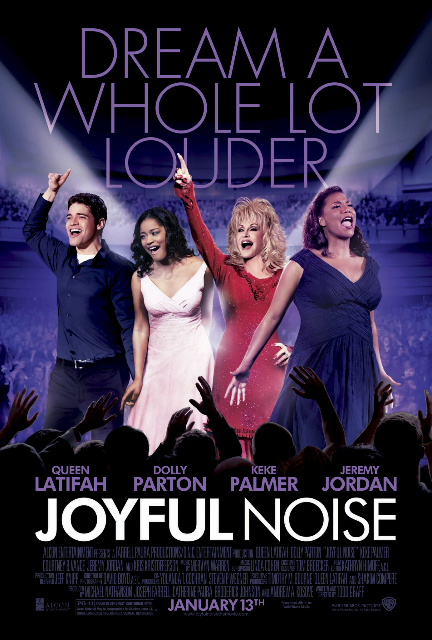 Joyful Noise (2012) Dolly Parton Queen LATIFAH