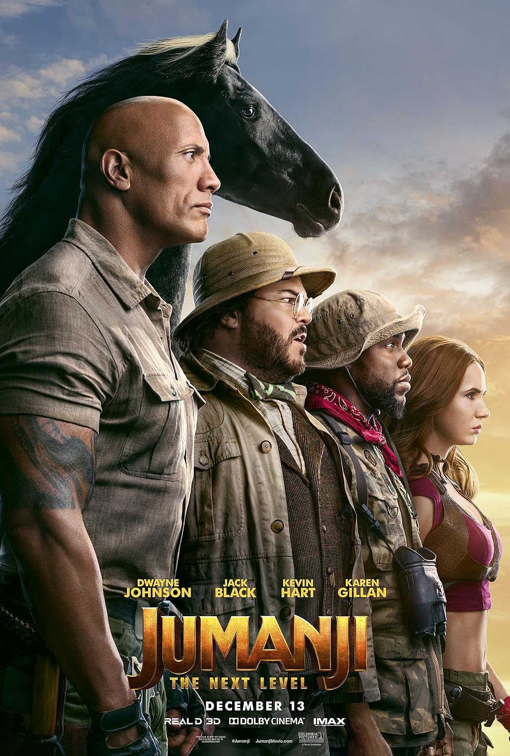 Jumanji - The Next Level (2019) Dwayne Johnson Kevin Hart
