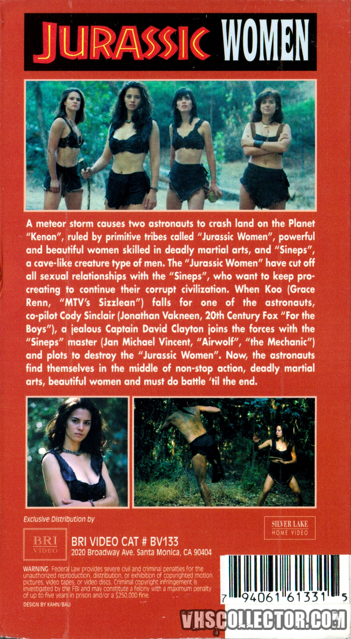Jurassic Woman (1996) Troma Lloyd Kaufman