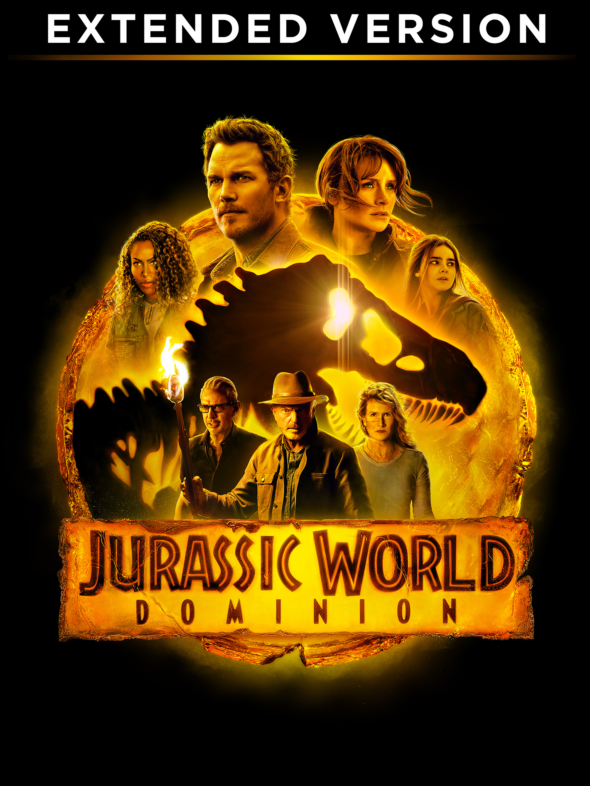 Jurassic World - Dominion (2022) Extended Edition Chris Pratt Jeff Goldblum