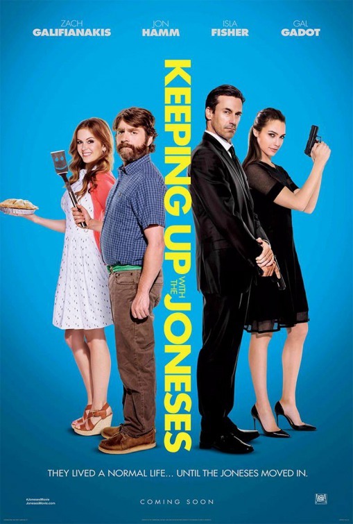 Keeping Up With The Joneses (2016) Zach Galifianakis Gal Gadot Jon Hamm
