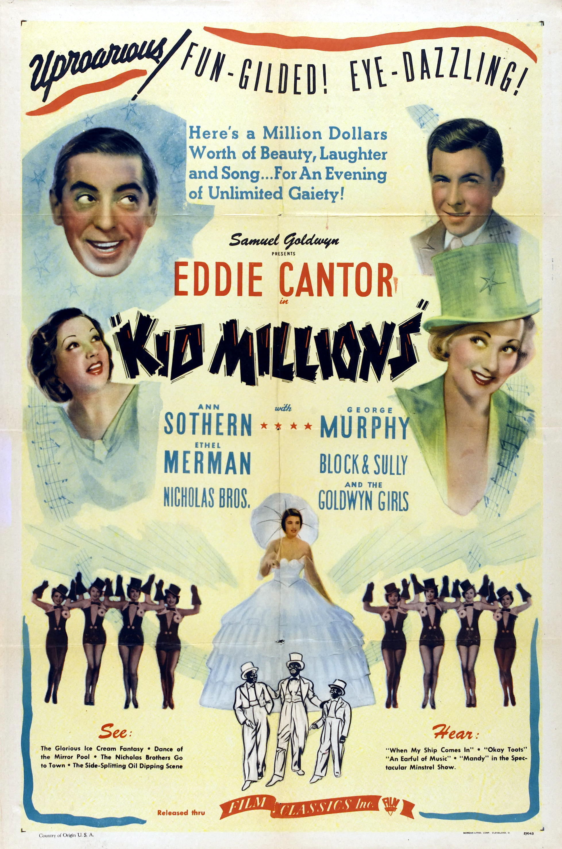 Kid Millions (1934) Eddie Cantor