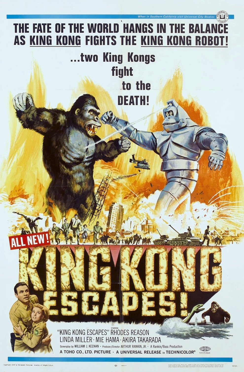 King Kong Escapes (1967) English Dubbed