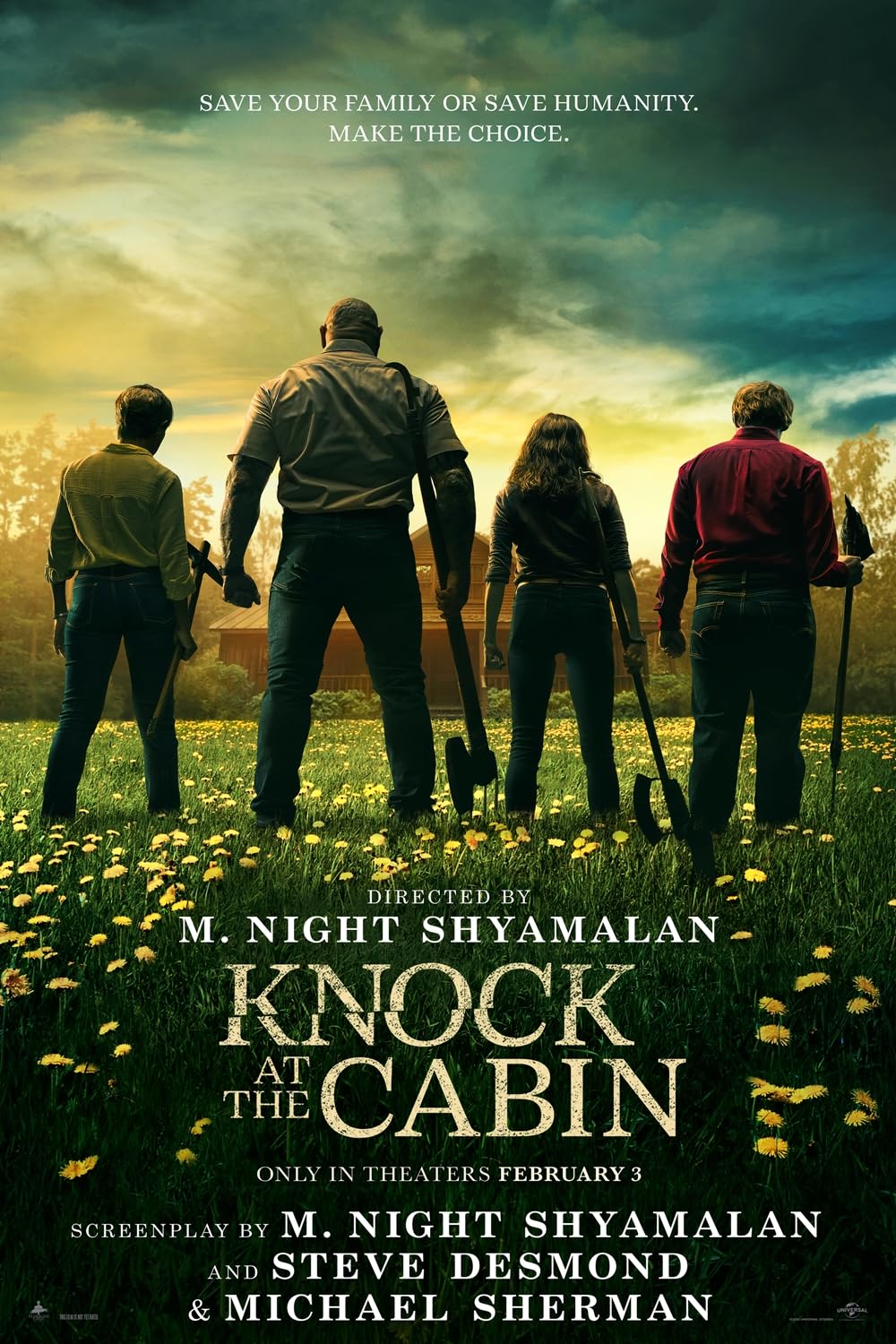 Knock At The Cabin (2023) M. Night Shyamalan