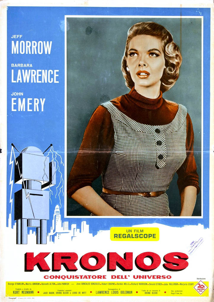 Kronos (1957) Colorized Jeff Morrow Barbara Lawrence John Emery