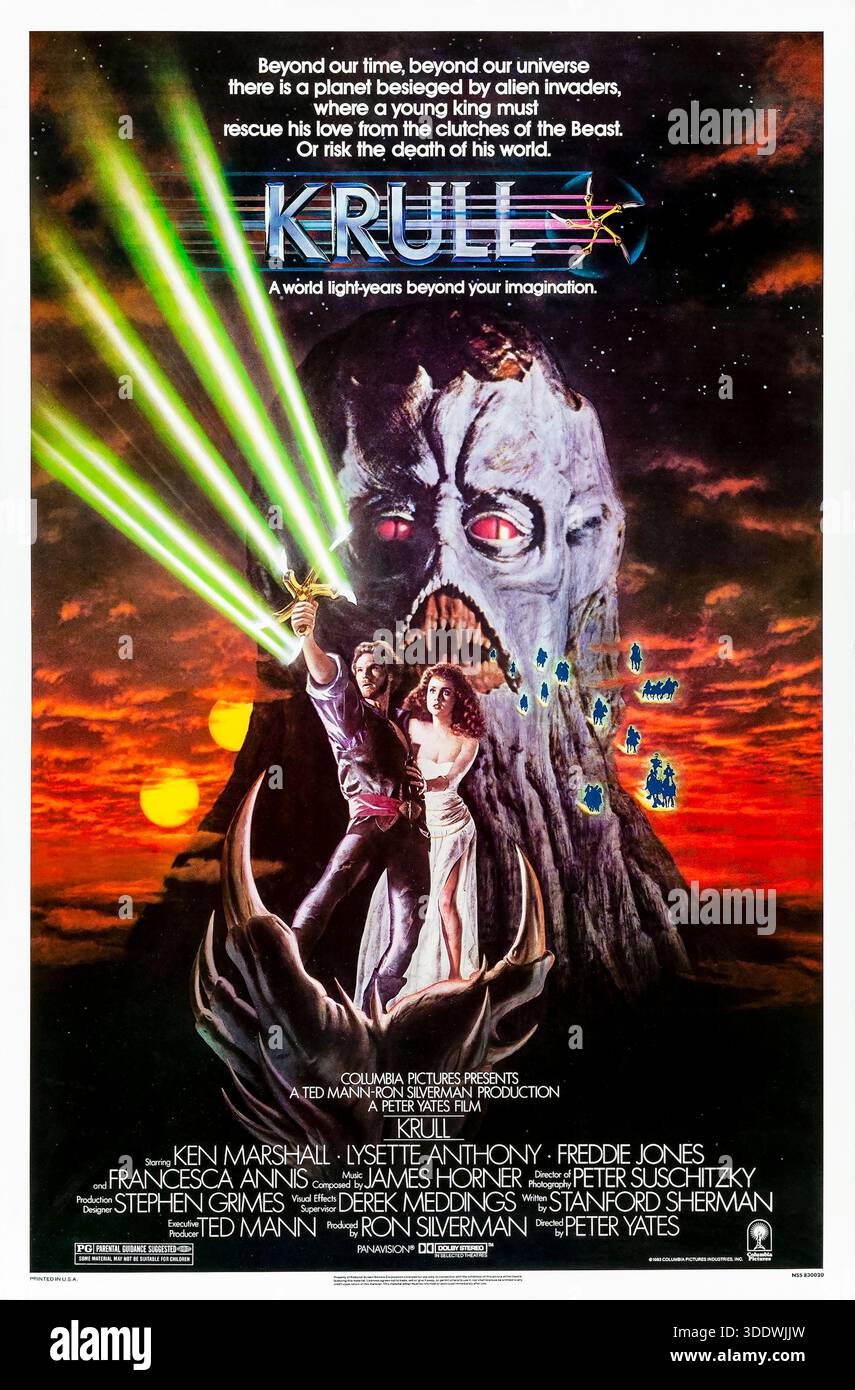 Krull (1983) Ken Marshall Lysette Anthony Freddie Jones