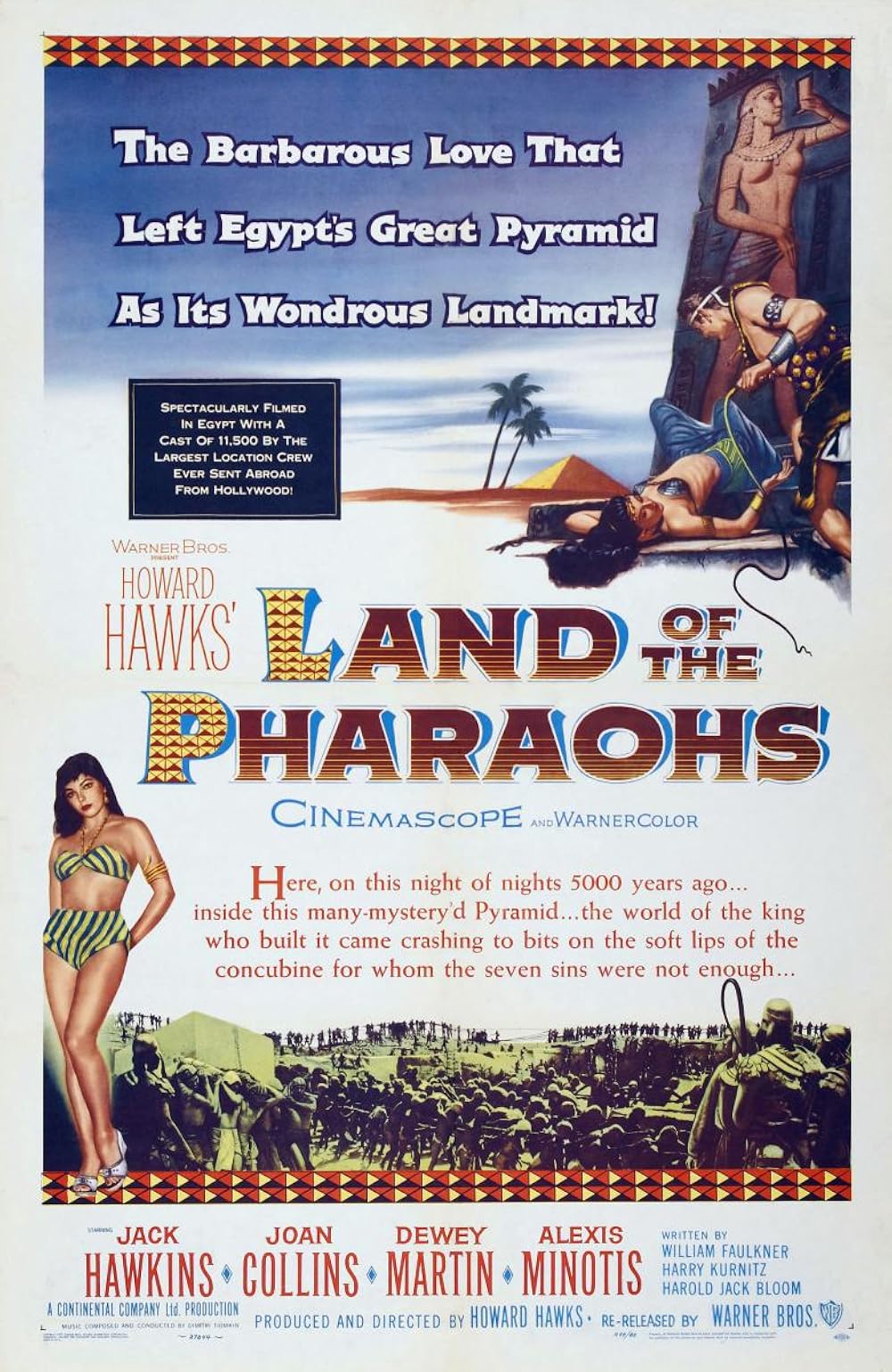 Land Of The Pharaohs (1955) Joan Collins