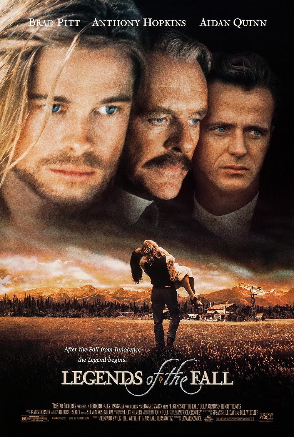 Legends of the Fall (1994) Brad Pitt Anthony Hopkins