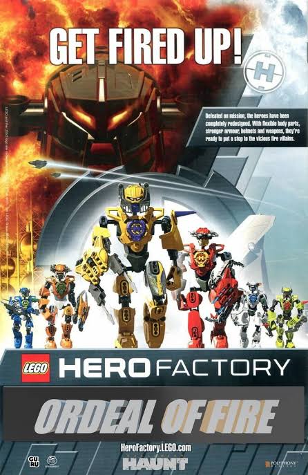 LEGO - Hero Factory - Ordeal Of Fire (2011)