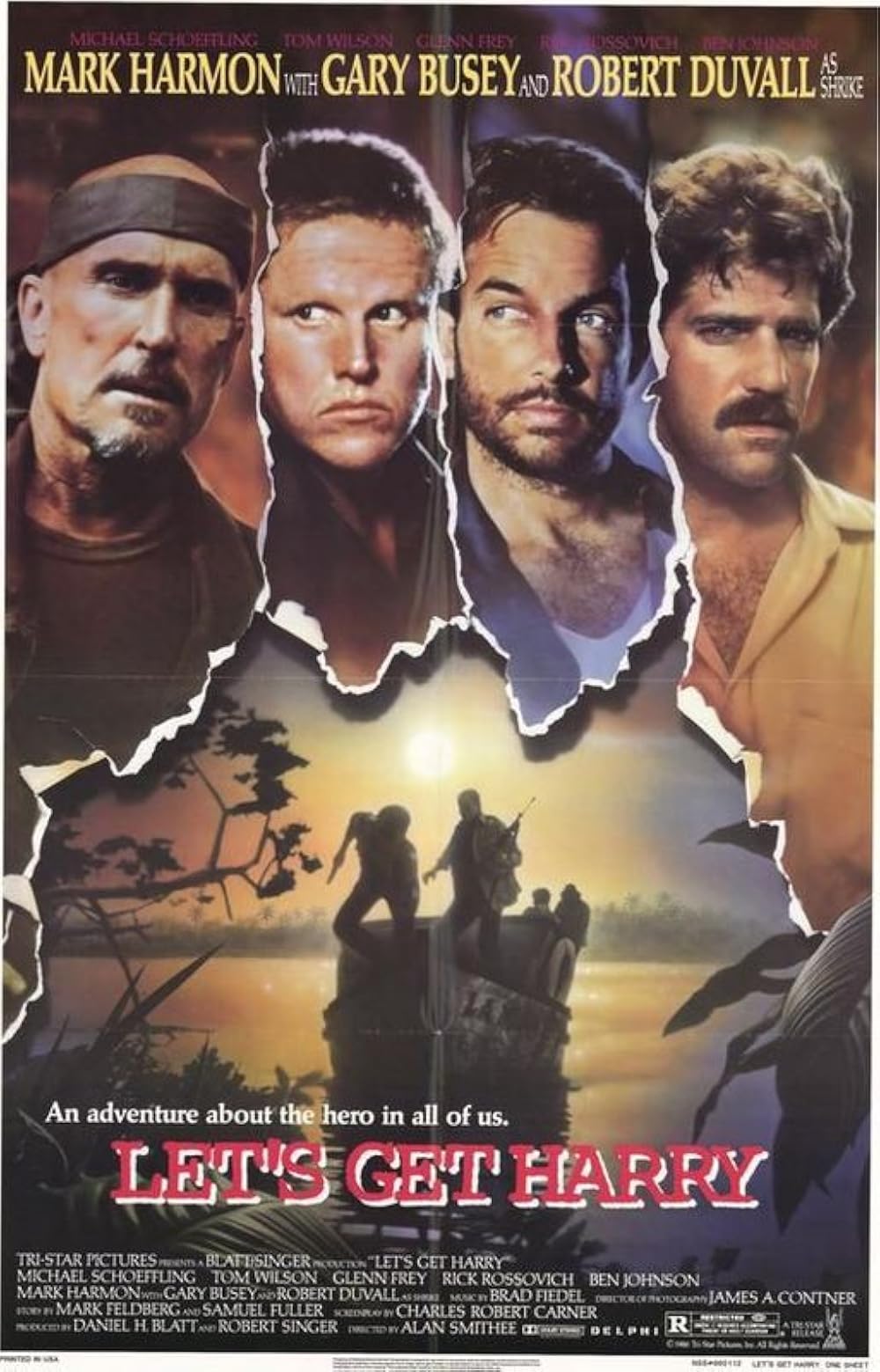 Let's Get Harry (1986) Mark Harmon Gary Busey Robert Duvall
