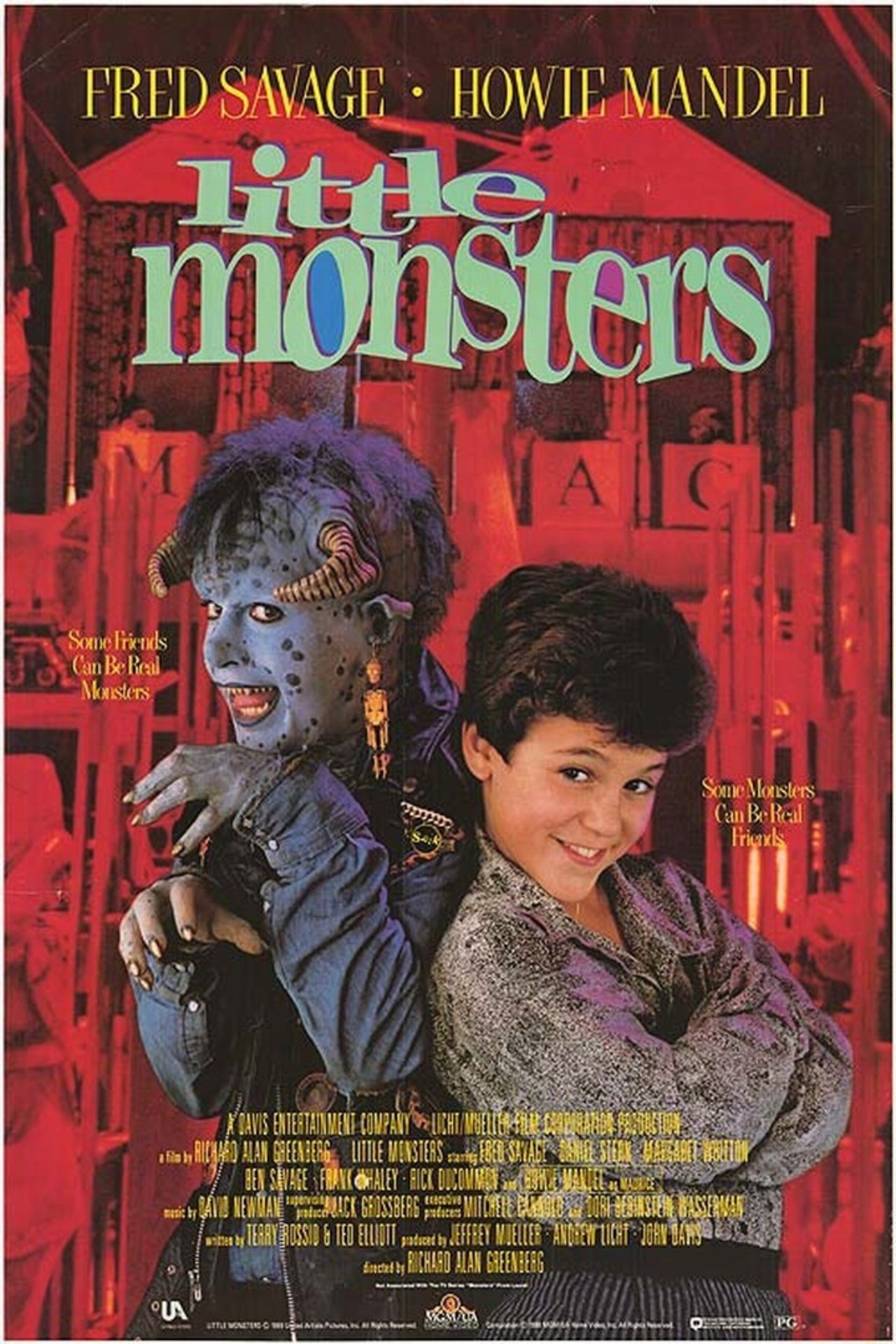 Little Monsters (1989) Fred Savage Howie Mandel