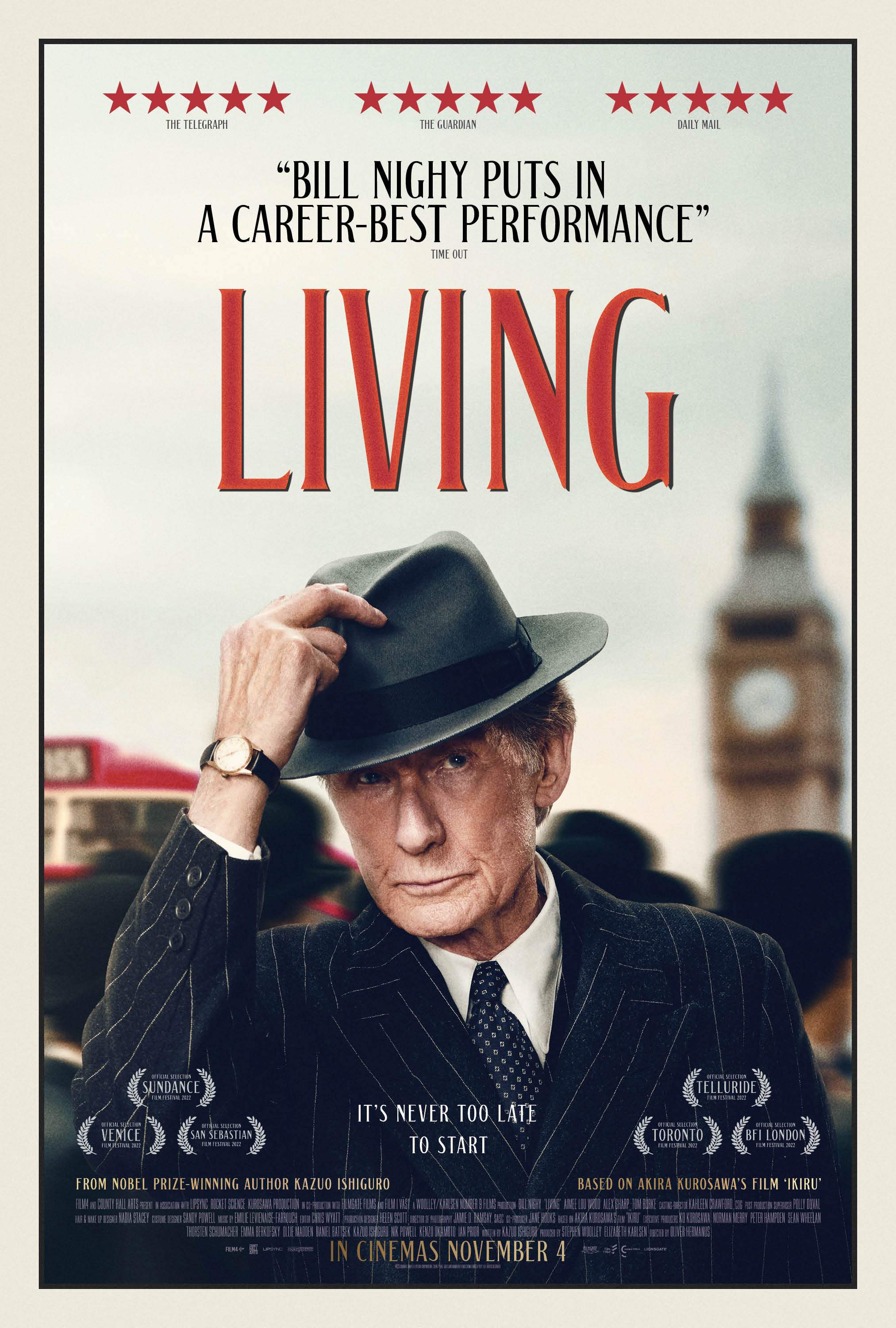 Living (2022) Bill Night