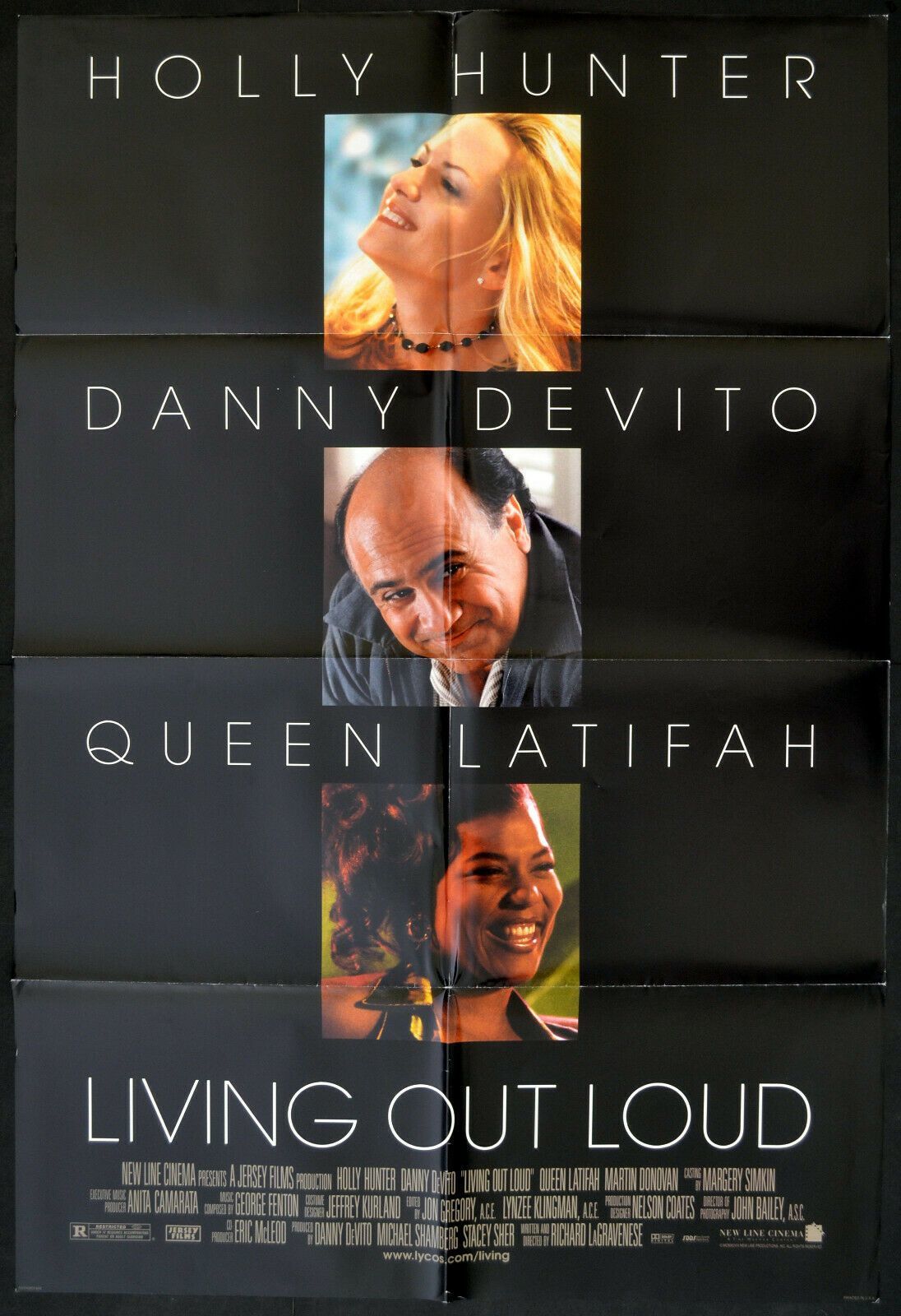 Living Out Loud (1998) Danny DeVito Queen Latifah
