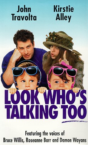Look Who's Talking Too (1990) John Travolta Bruce Willis Kristie Alley